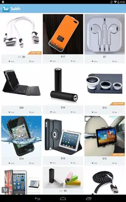 Wish android App screenshot 1